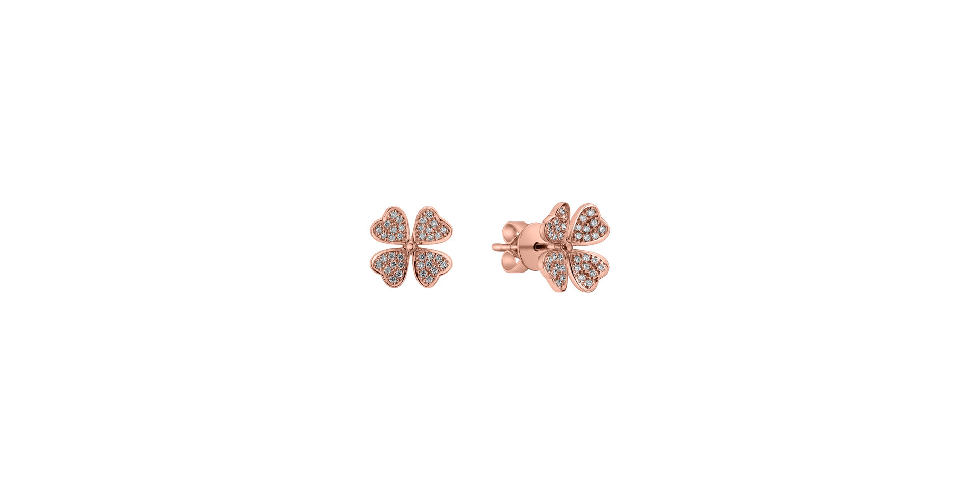 Diamond earrings Lucky Spirit