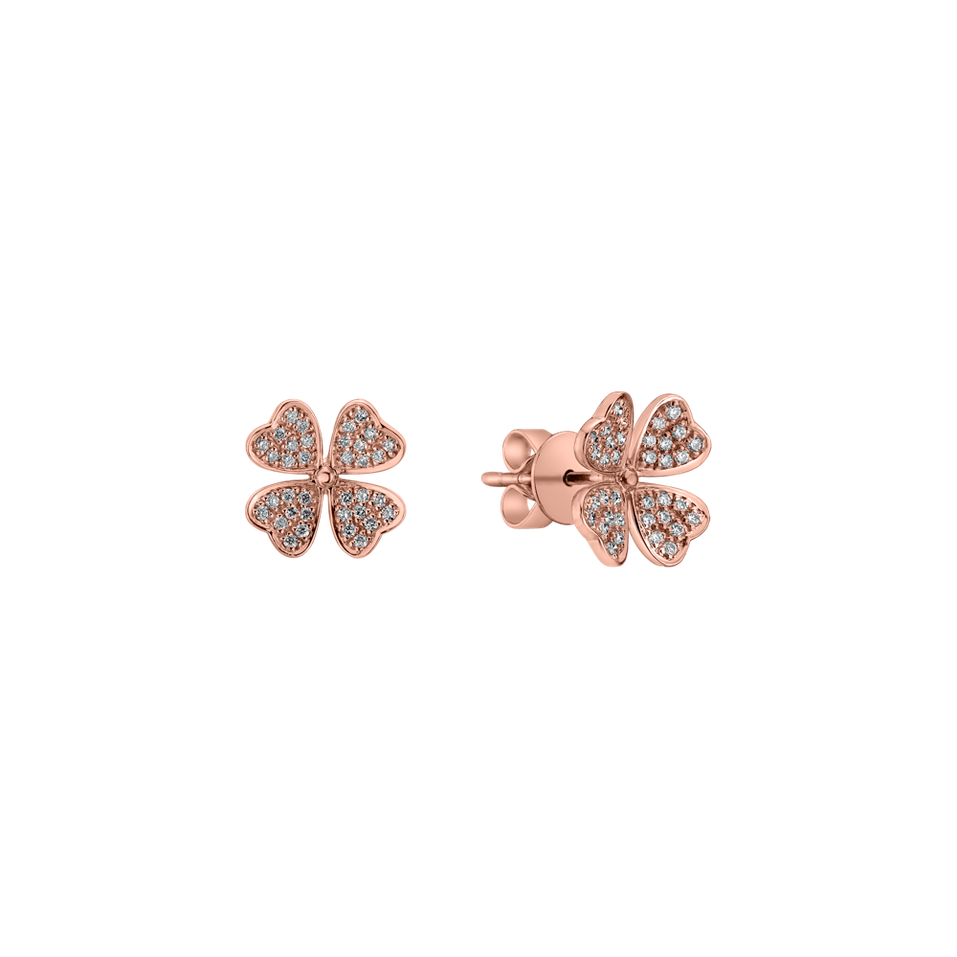 Diamond earrings Lucky Spirit
