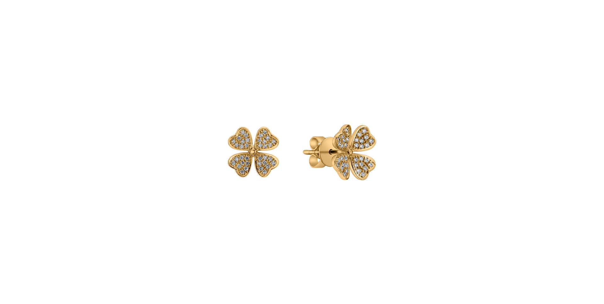 Diamond earrings Lucky Spirit