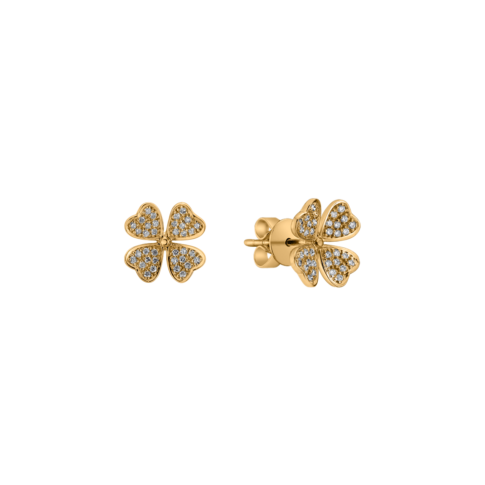 Diamond earrings Lucky Spirit