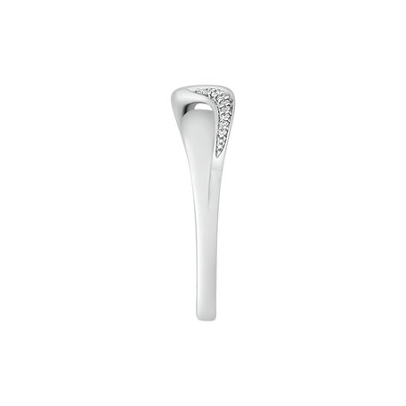Diamond ring Eternity Sea