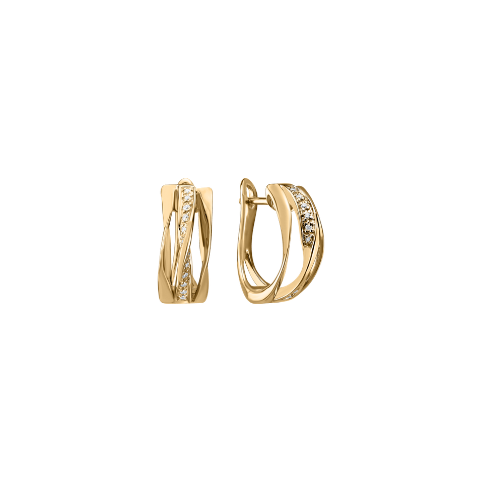 Diamond earrings True Elegance