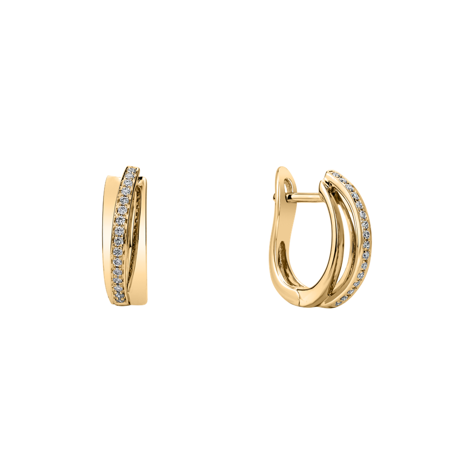 Diamond earrings Magical Ray