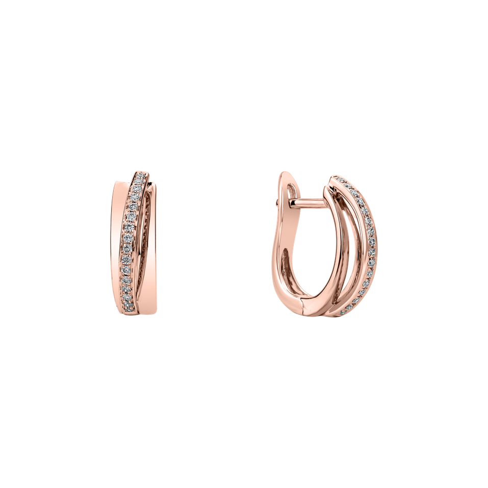 Diamond earrings Magical Ray