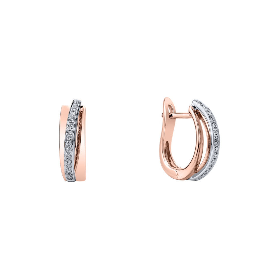 Diamond earrings Magical Ray