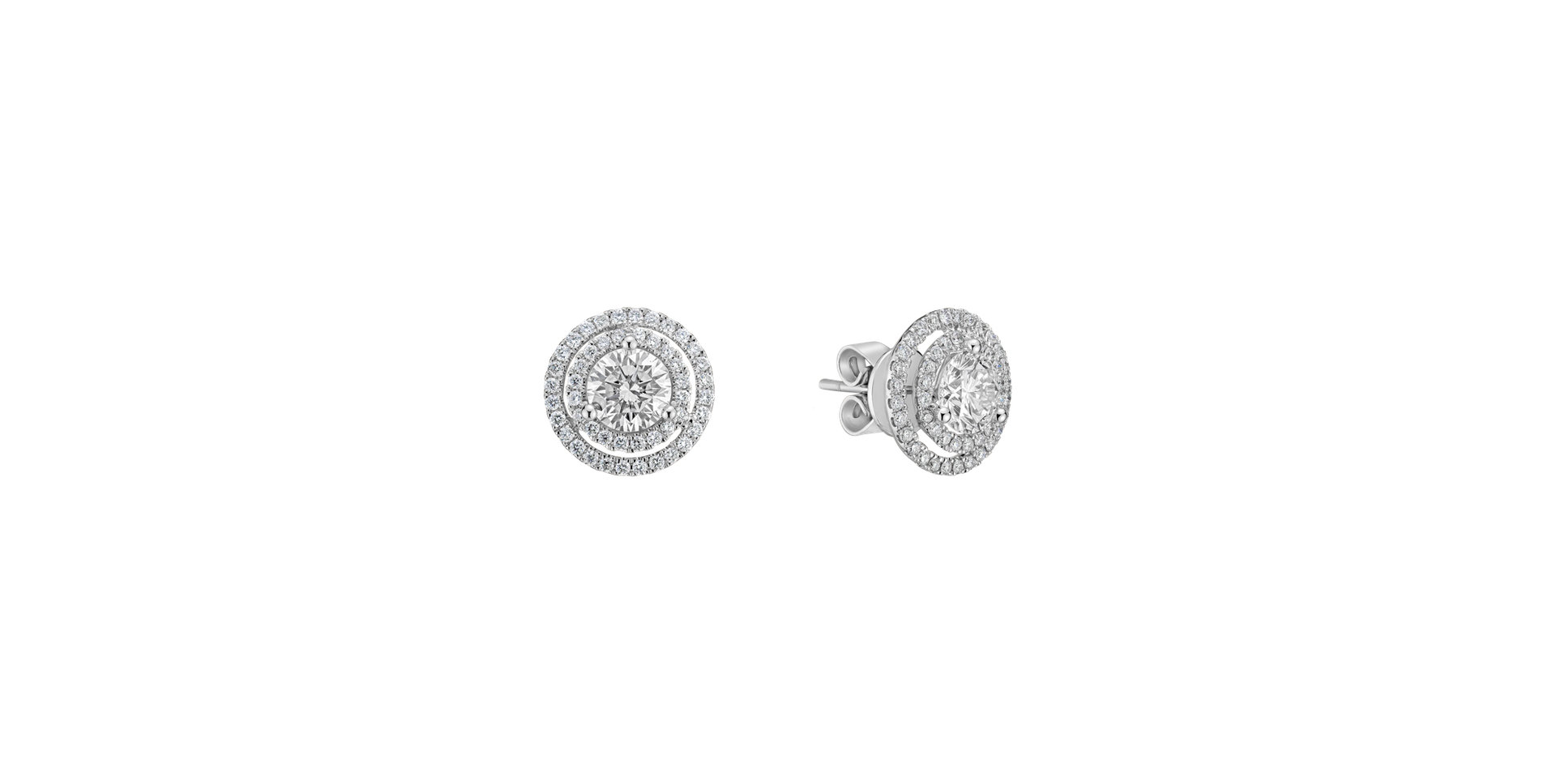 Diamond earrings Astral Message