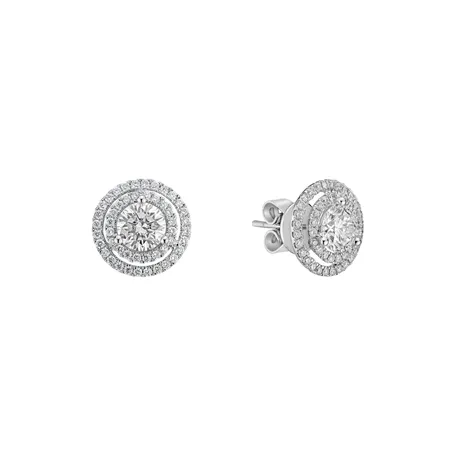 Diamond earrings Astral Message