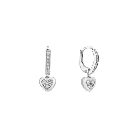 Diamond earrings Divine Love