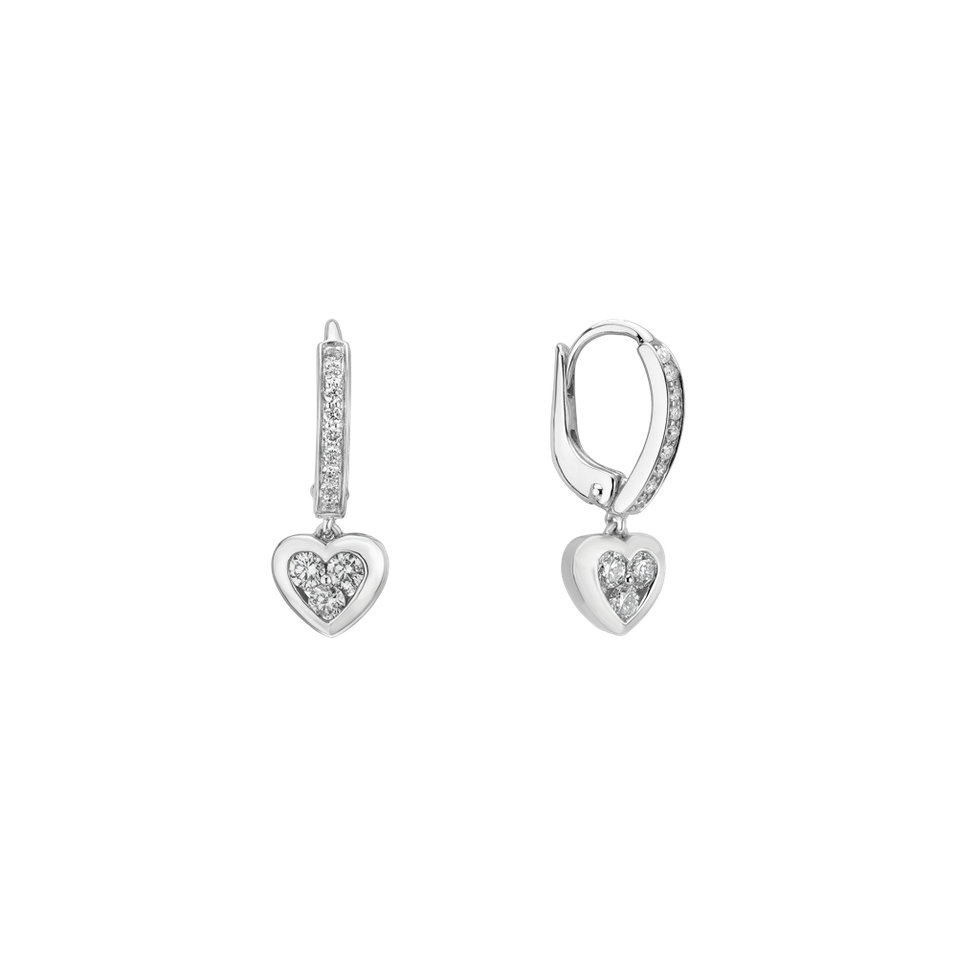 Diamond earrings Divine Love