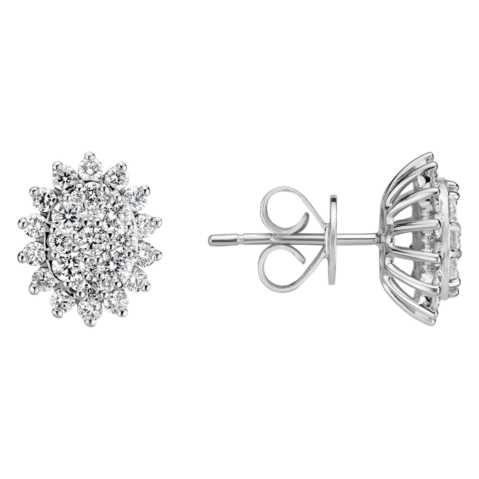 Diamond earrings Midnight Star