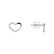 Diamond earrings Sparkling Heart3