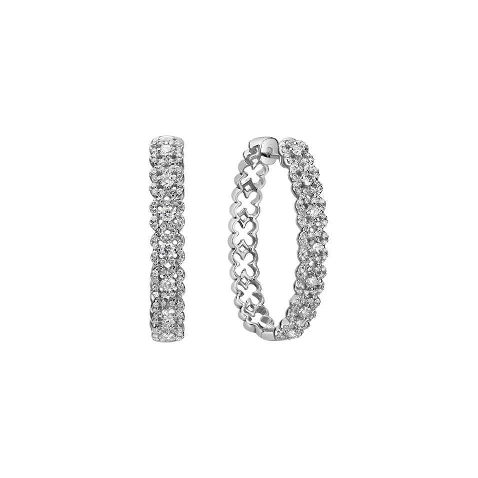 Diamond earrings Charming Passion