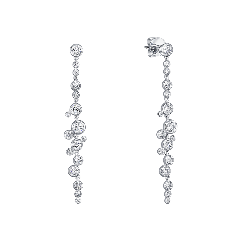 Diamond earrings Heaven Waterfall