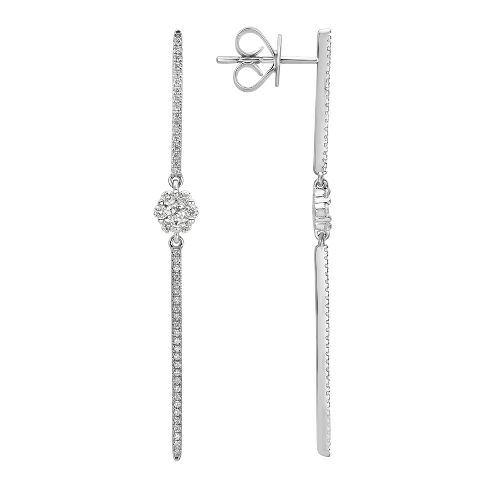 Diamond earrings Diamond Waterfall