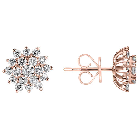 Diamond earrings Evening Sky