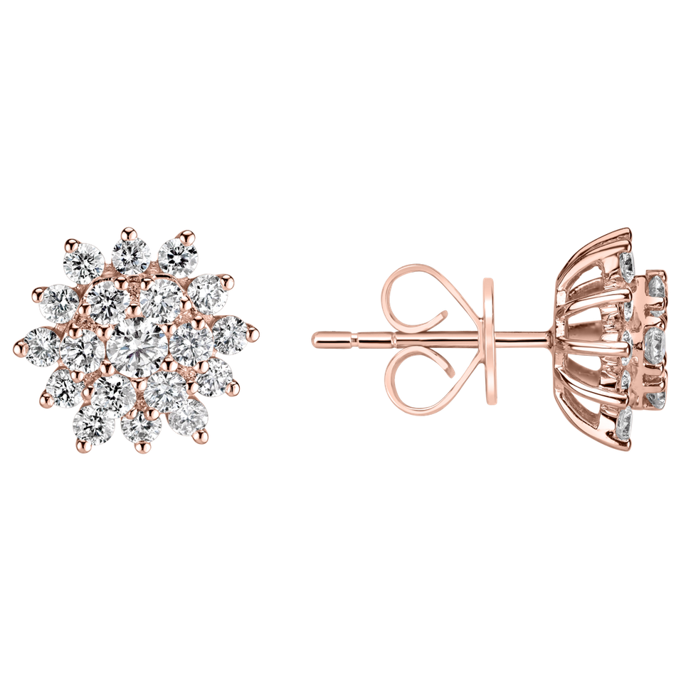 Diamond earrings Evening Sky