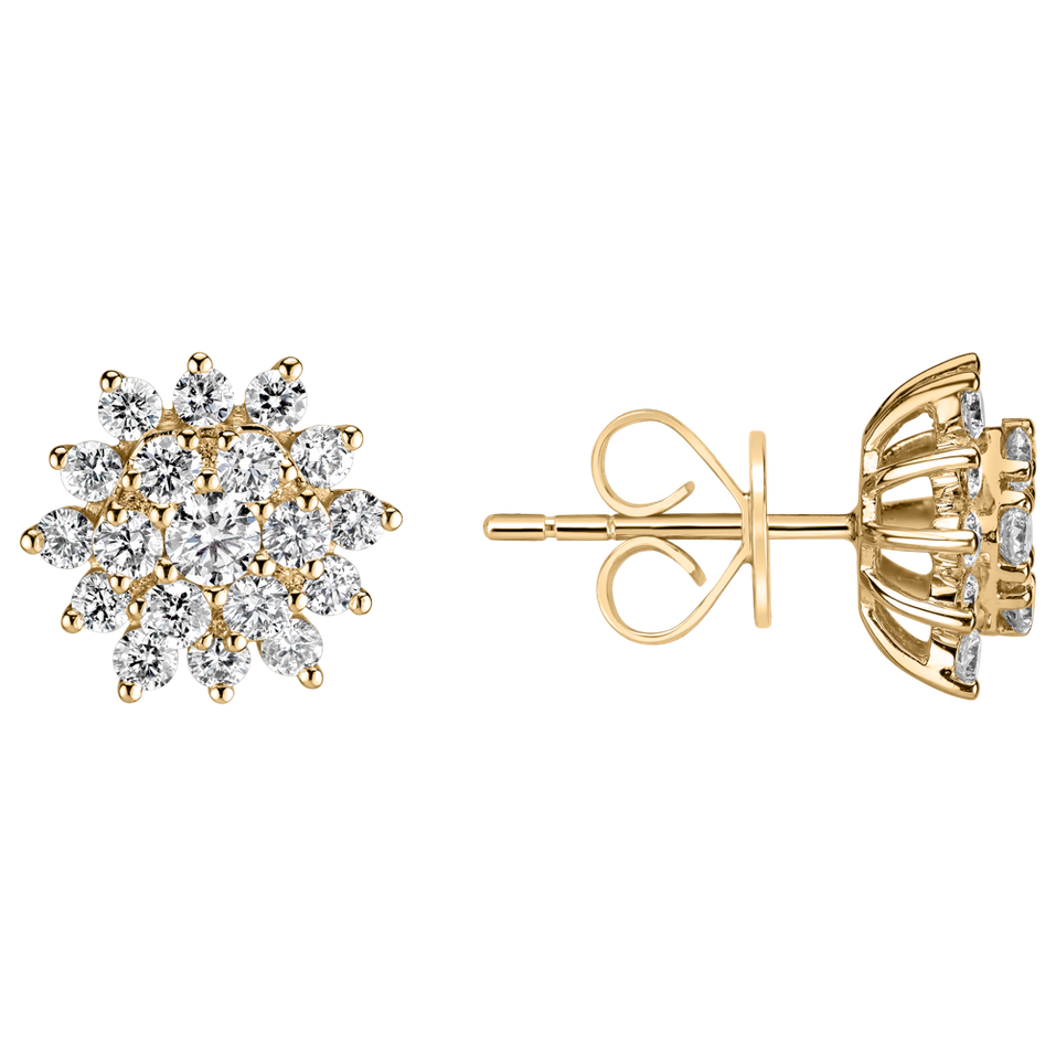 Diamond earrings Evening Sky