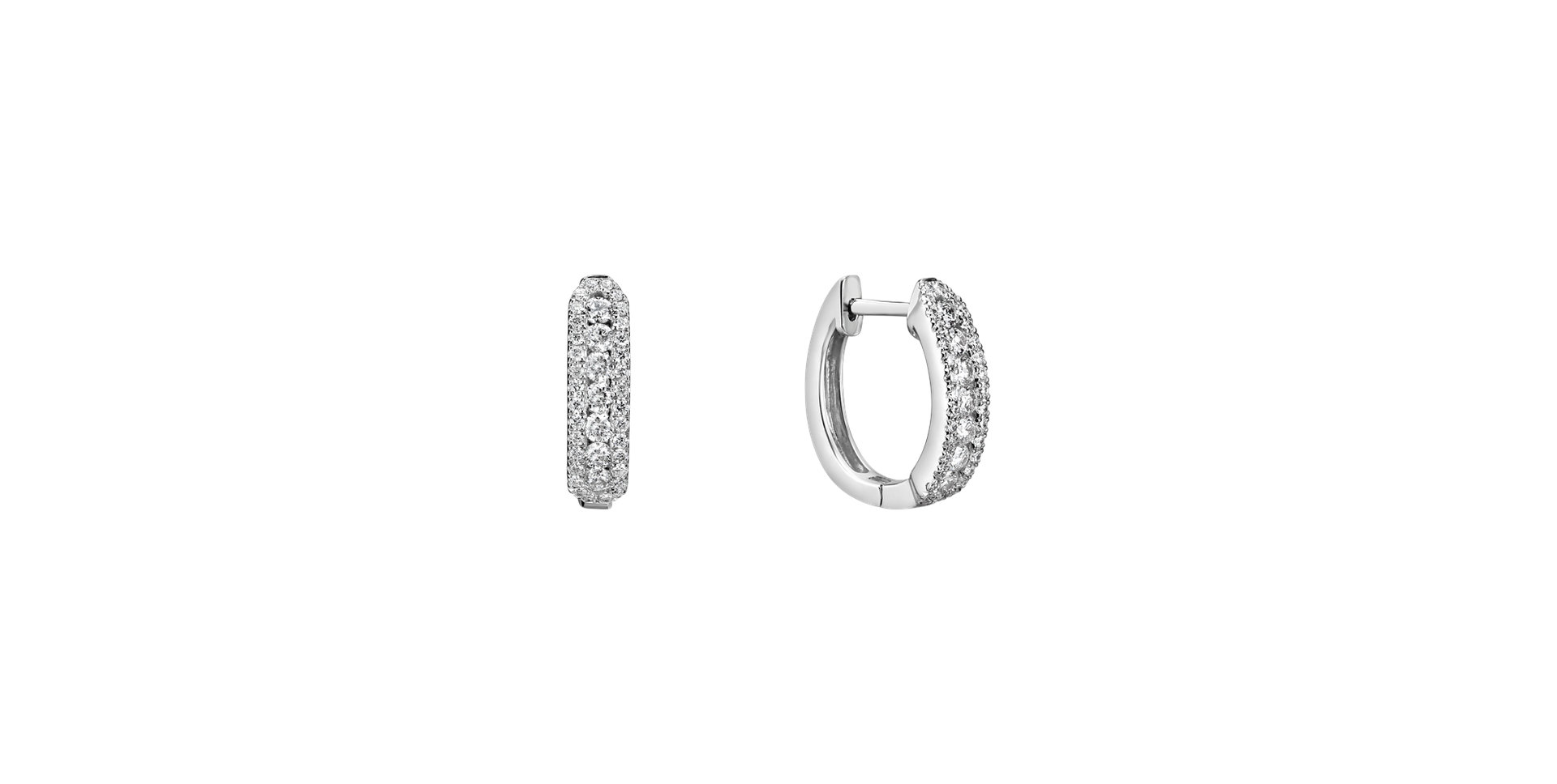 Diamond earrings Midnight Dream