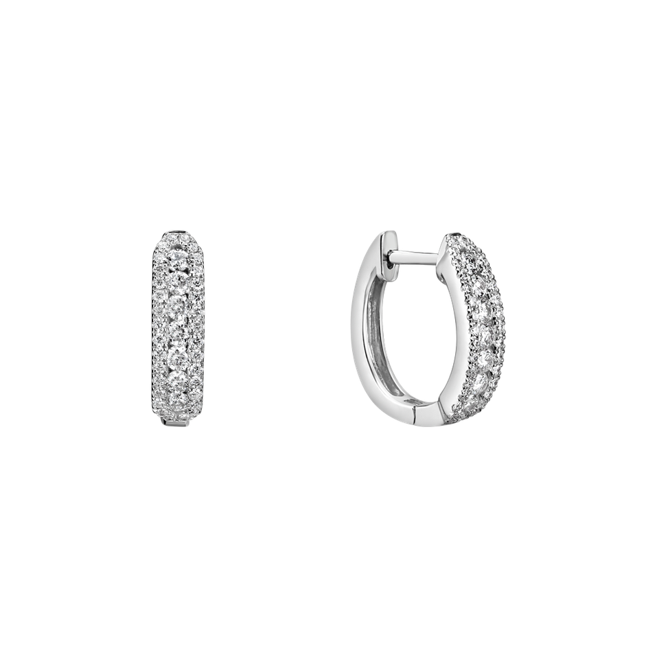 Diamond earrings Midnight Dream