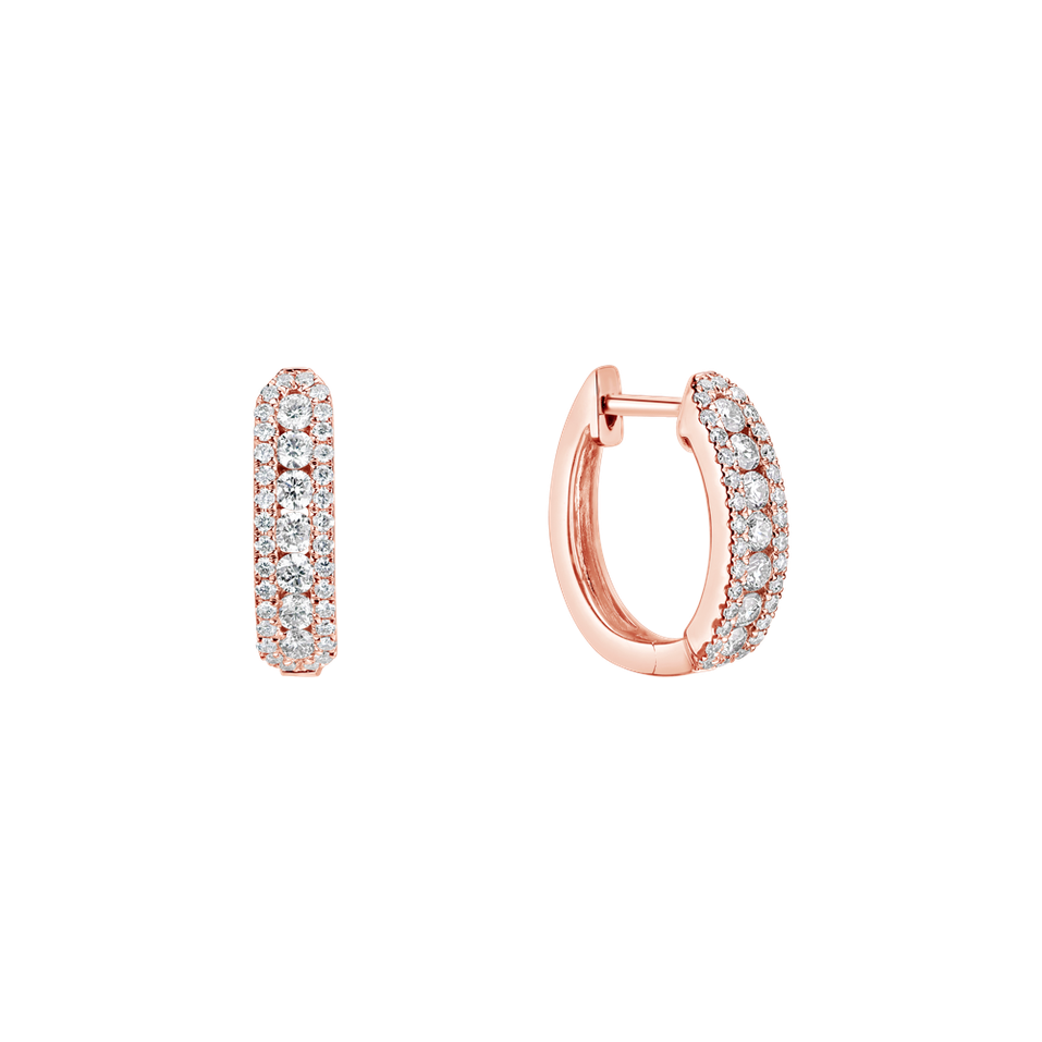 Diamond earrings Midnight Dream