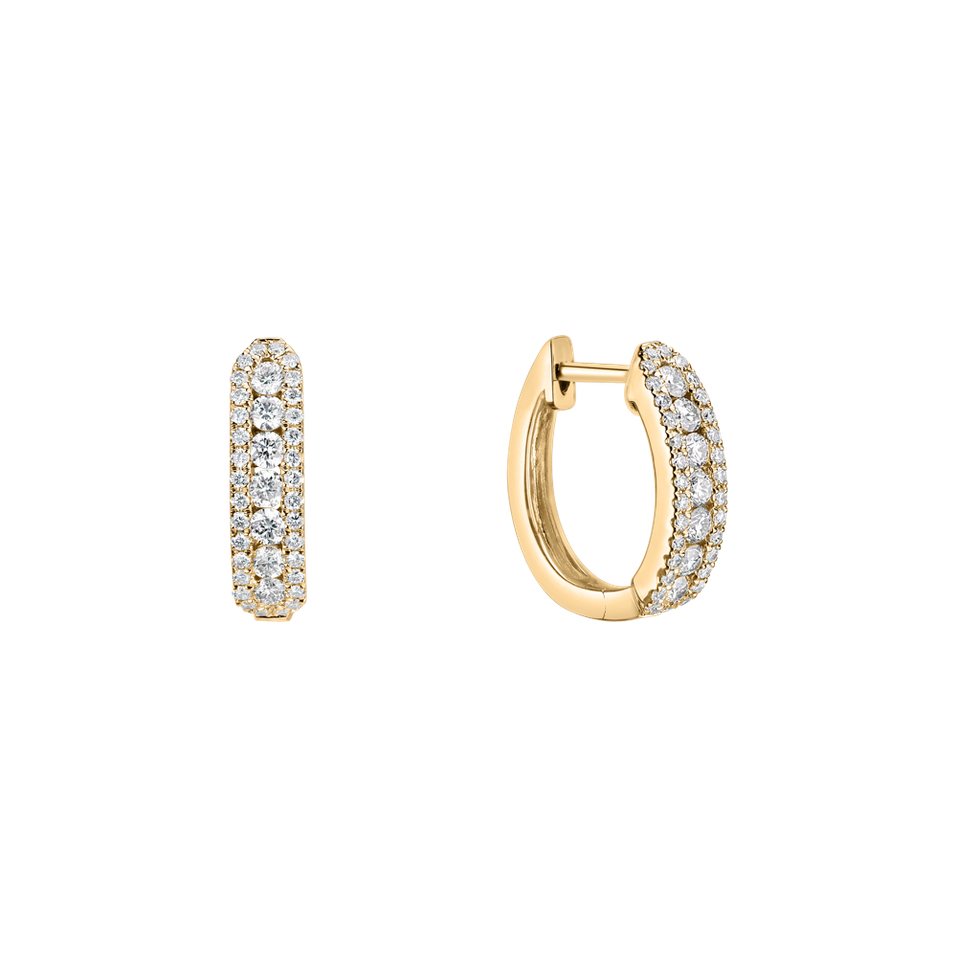 Diamond earrings Midnight Dream