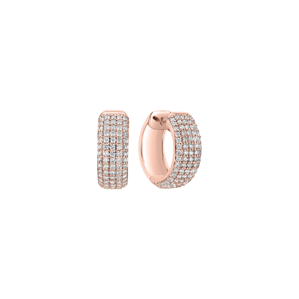 Diamond earrings Luxury Message