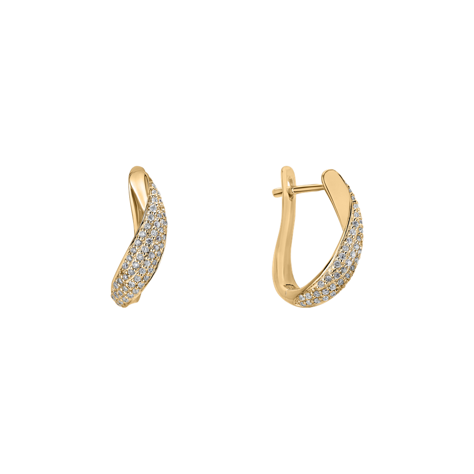 Diamond earrings Divine Moon