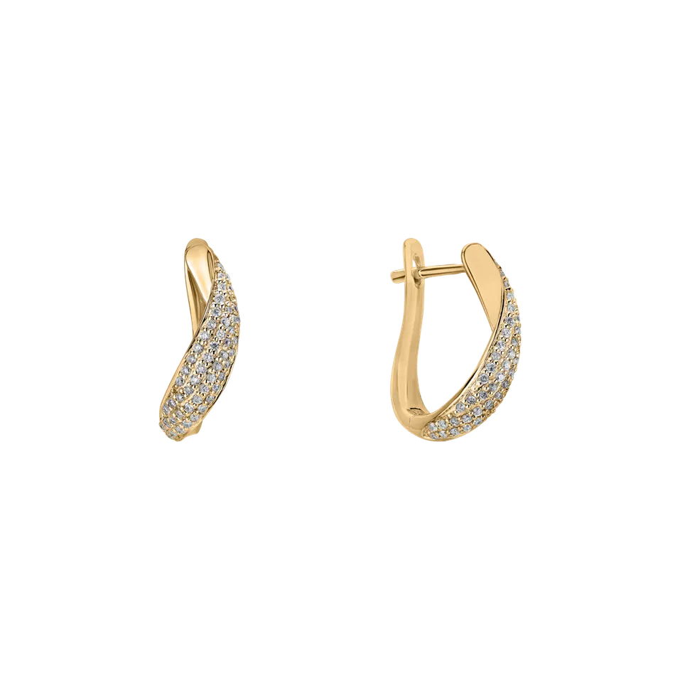 Diamond earrings Divine Moon