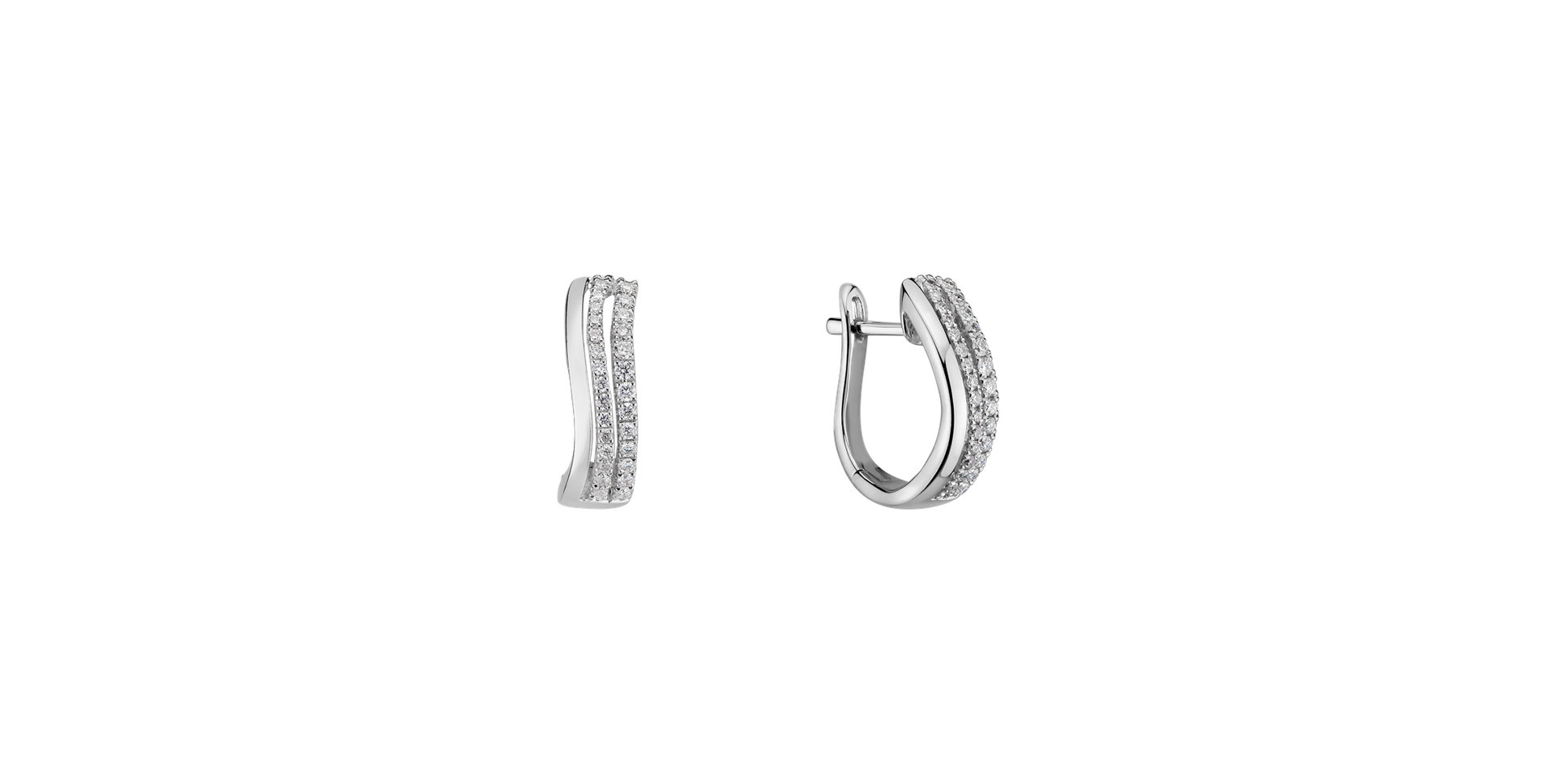 Diamond earrings Always Splendor