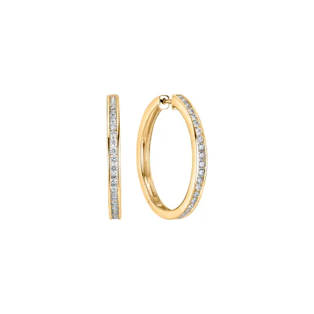 Diamond earrings Goddess Shine