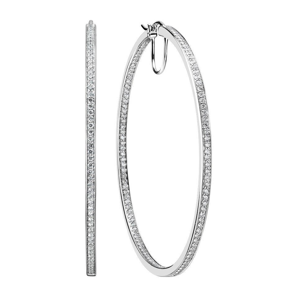 Diamond earrings Tender Touch