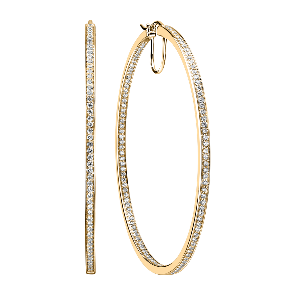 Diamond earrings Tender Touch