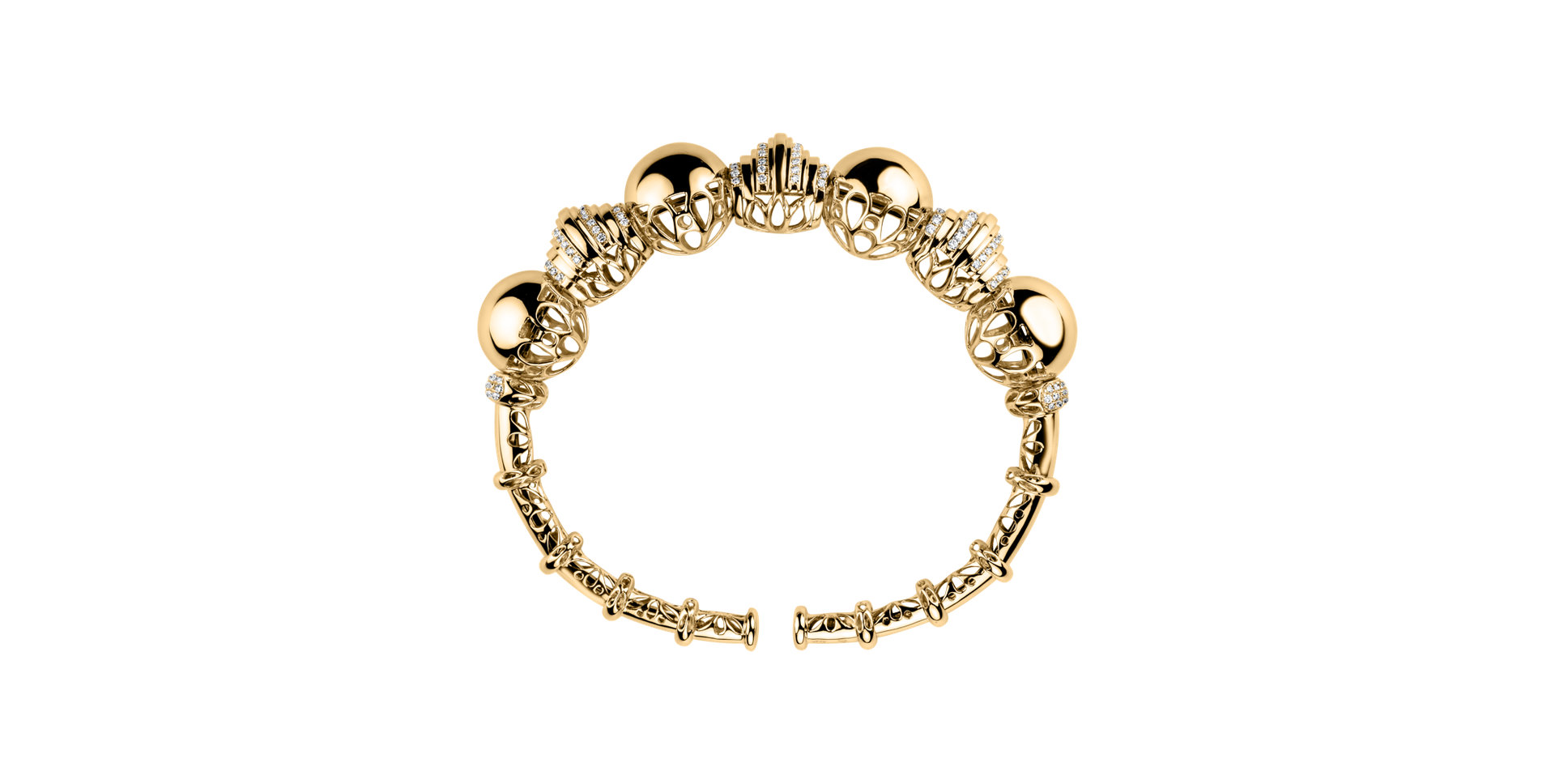 Bracelet with diamonds Virgin Poetry