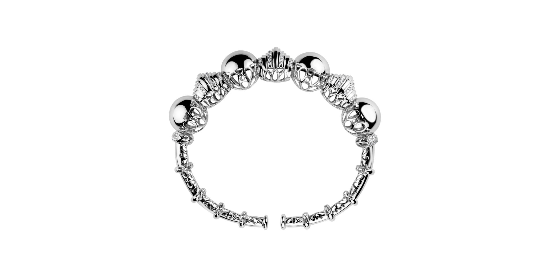 Bracelet with diamonds Virgin Poetry