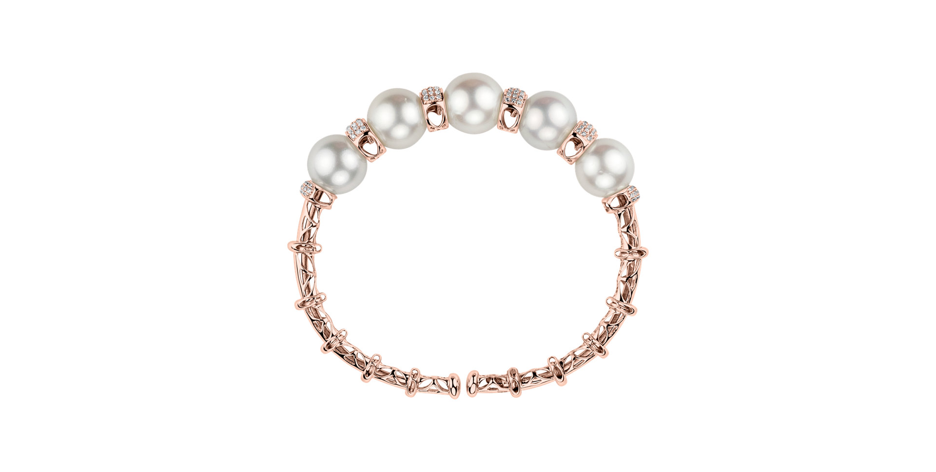 Diamond bracelet with Pearl Lake Treasure