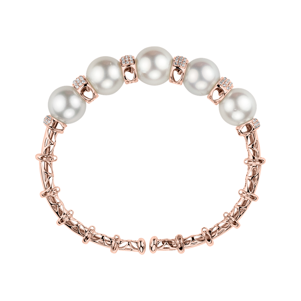 Diamond bracelet with Pearl Lake Treasure