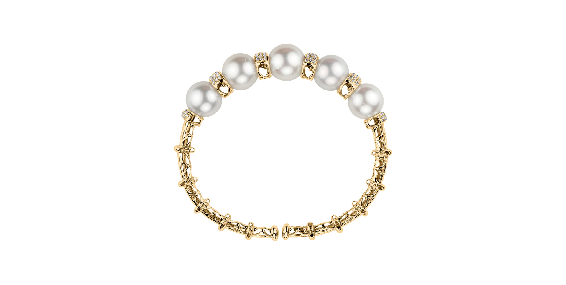 Diamond bracelet with Pearl Lake Treasure