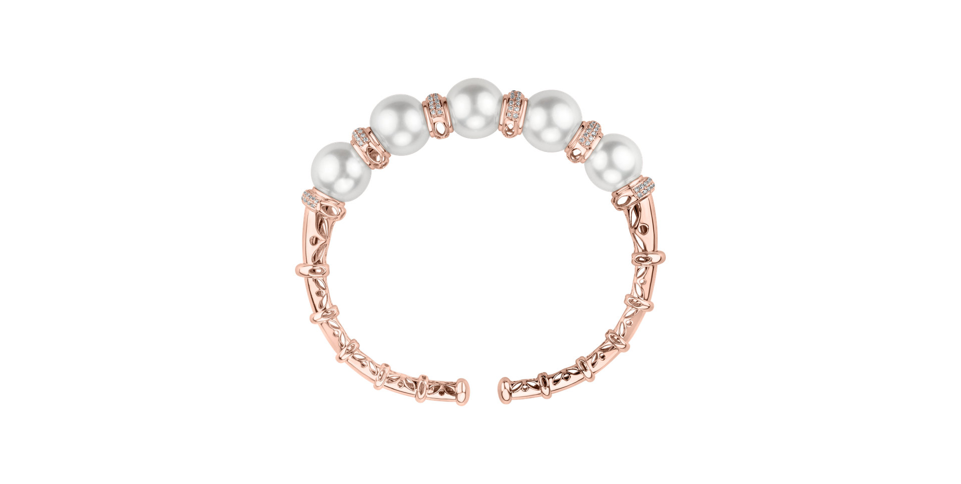 Diamond bracelet with Pearl Lake Secret
