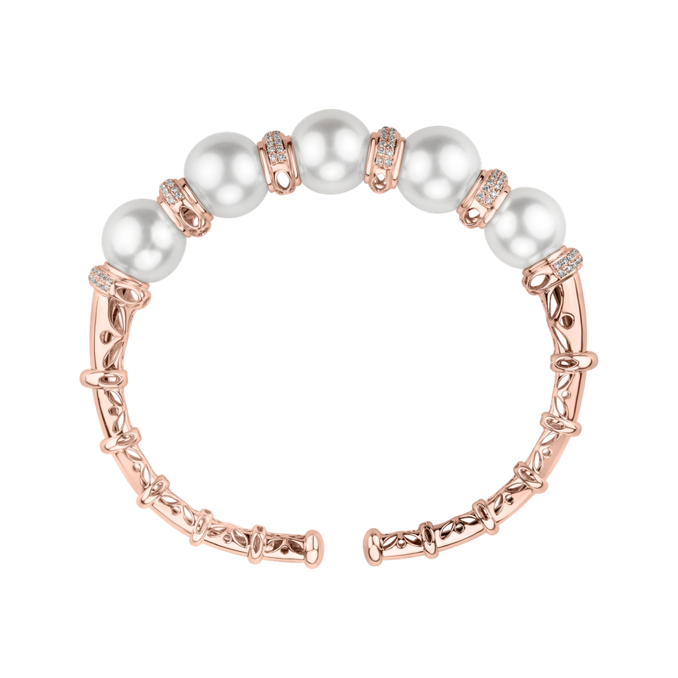Diamond bracelet with Pearl Lake Secret