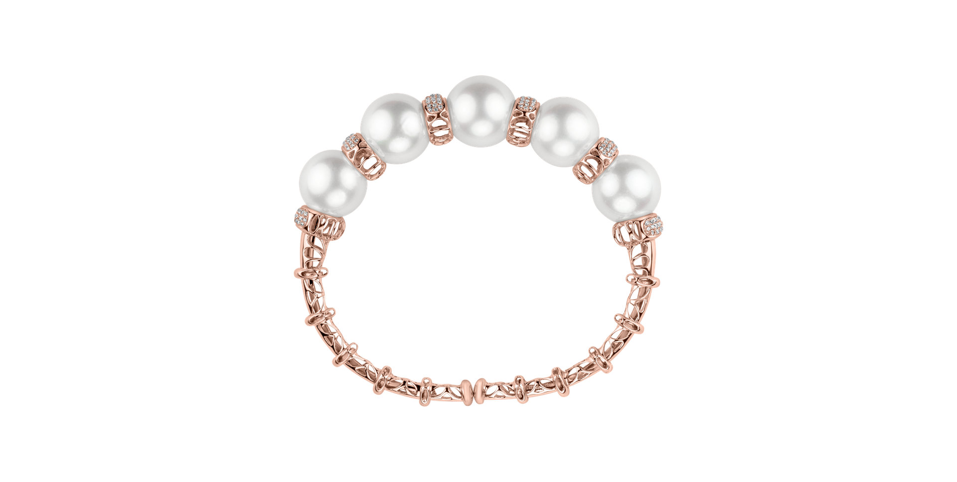 Diamond bracelet with Pearl Royal Pearl