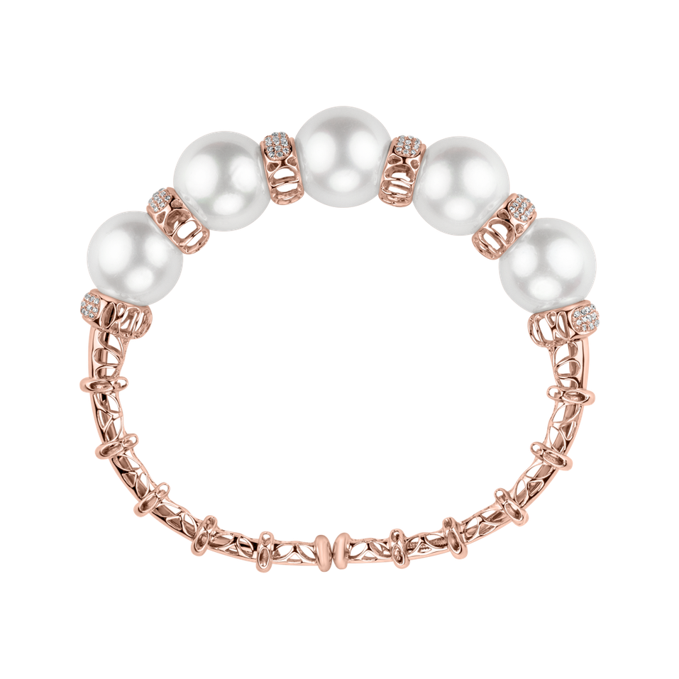 Diamond bracelet with Pearl Royal Pearl