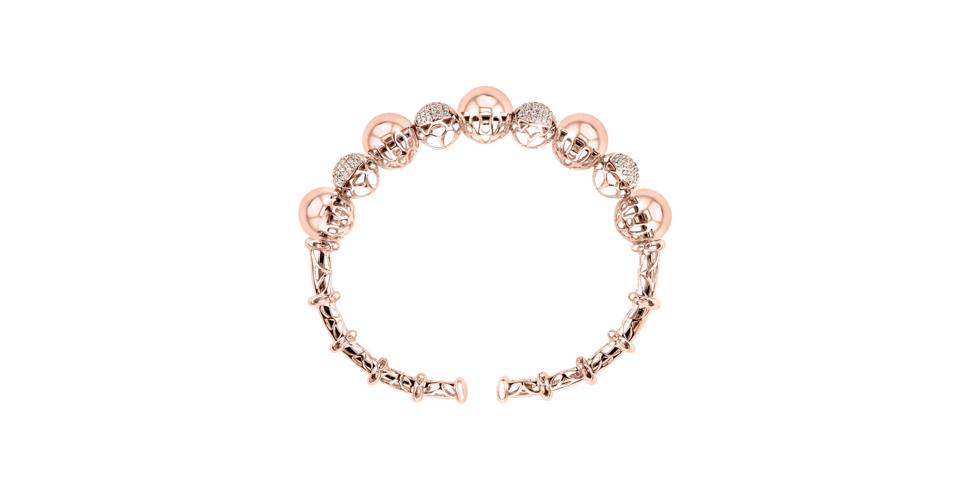 Bracelet with diamonds Royal Band