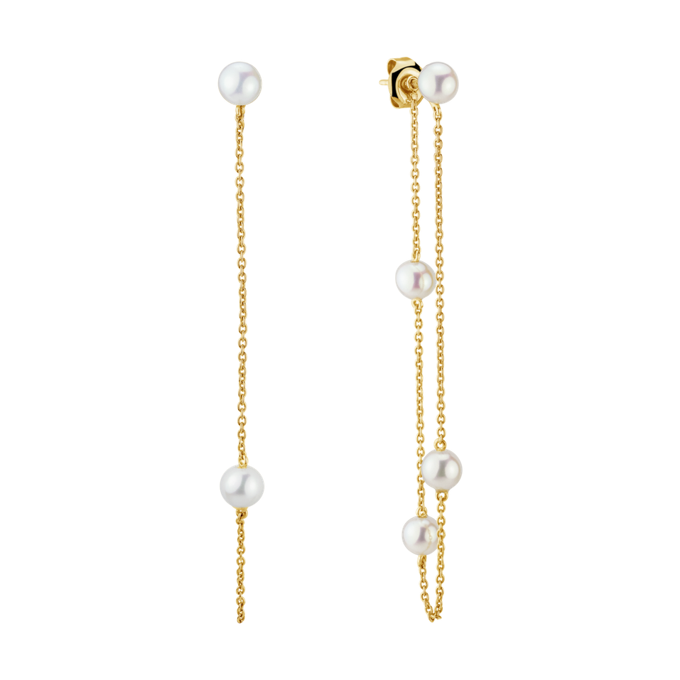 Earrings with Pearl Pearly Godess