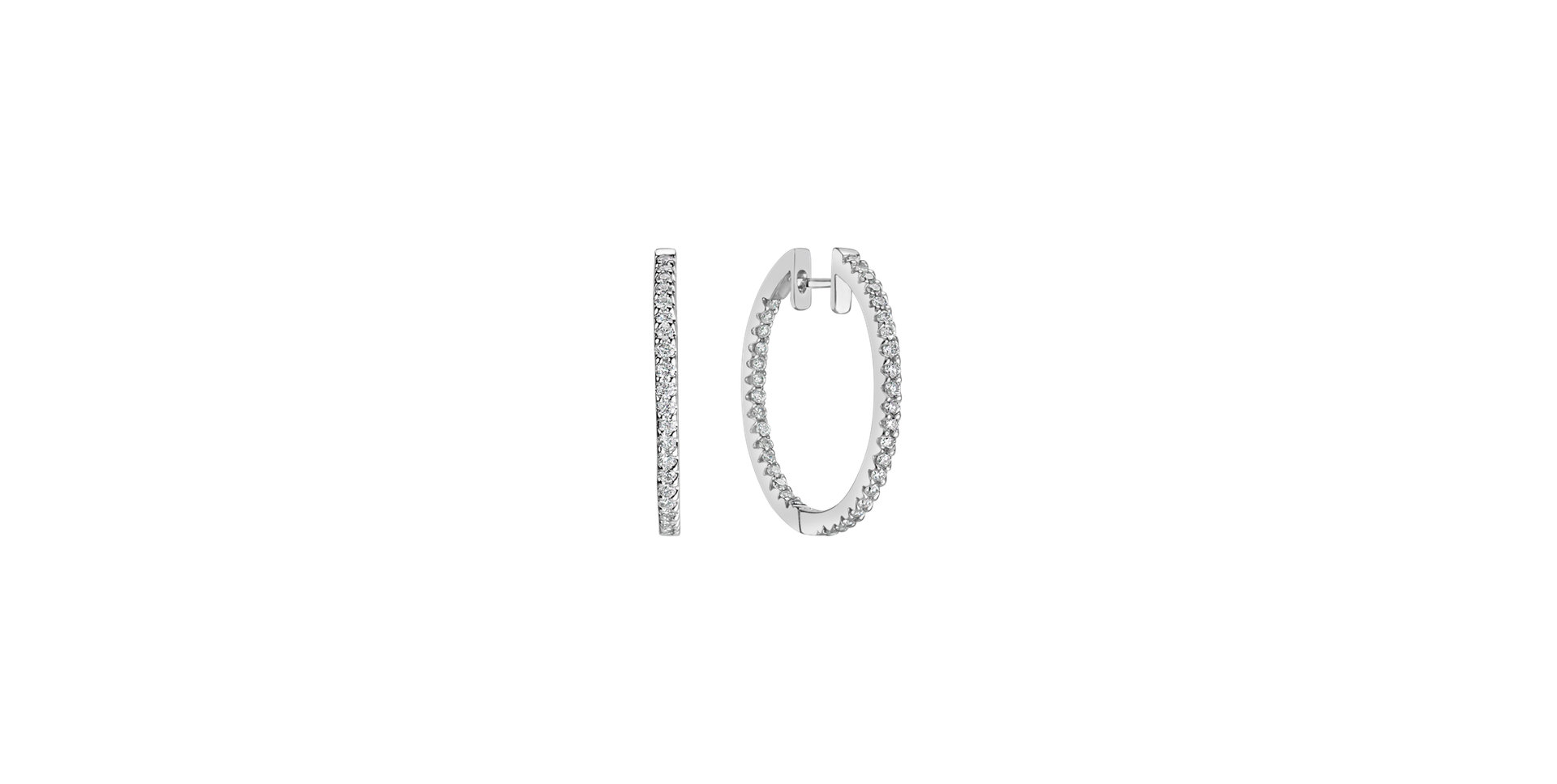 Diamond earrings Sparkling Beauty