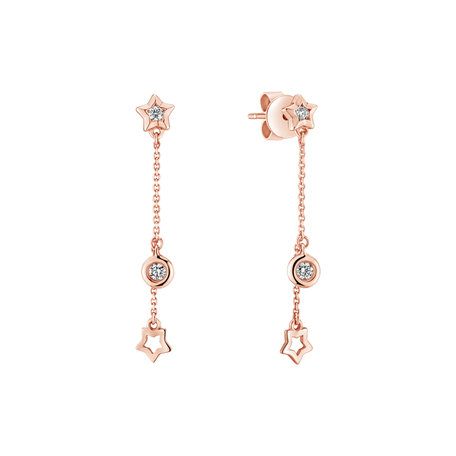 Diamond earrings Celestial Spark
