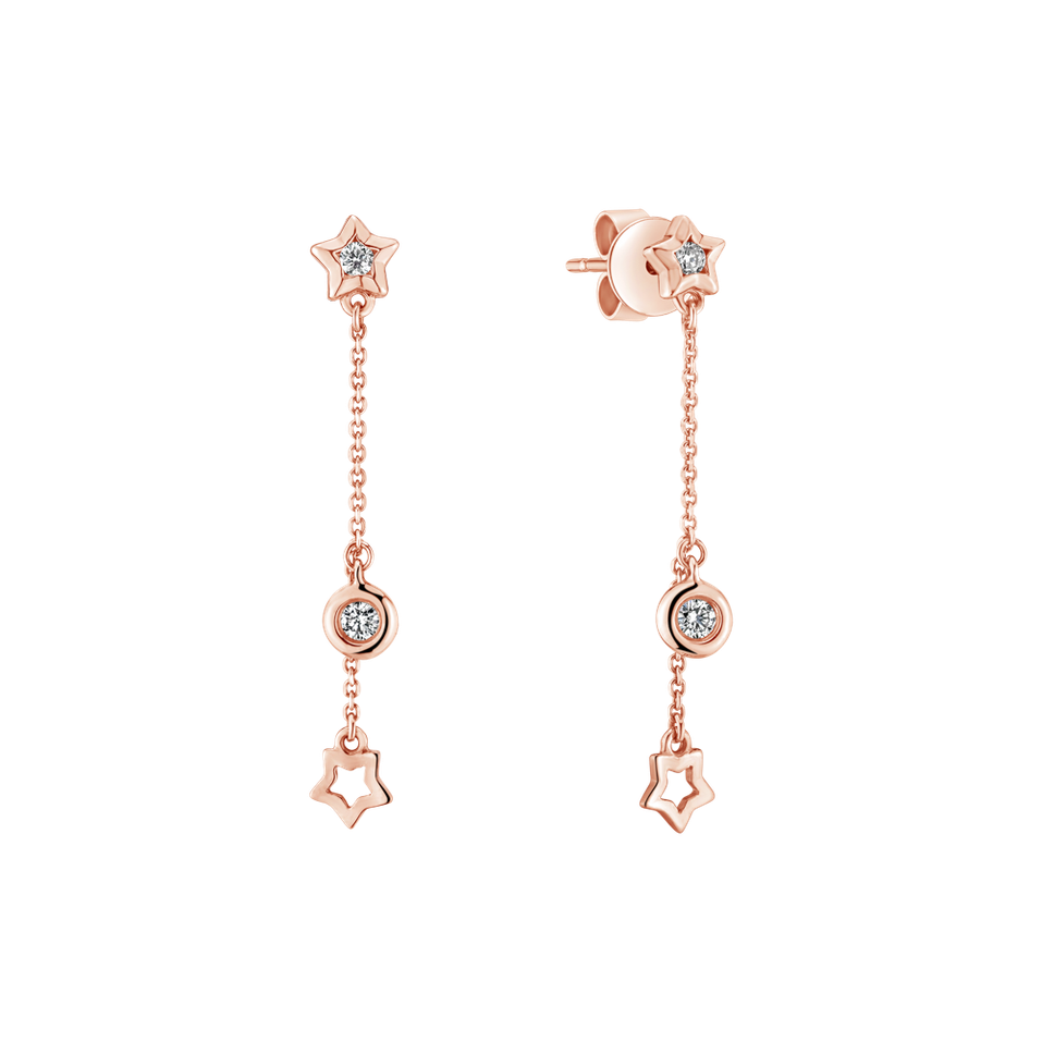Diamond earrings Celestial Spark