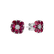 Diamond earrings and Ruby Red Blossom3