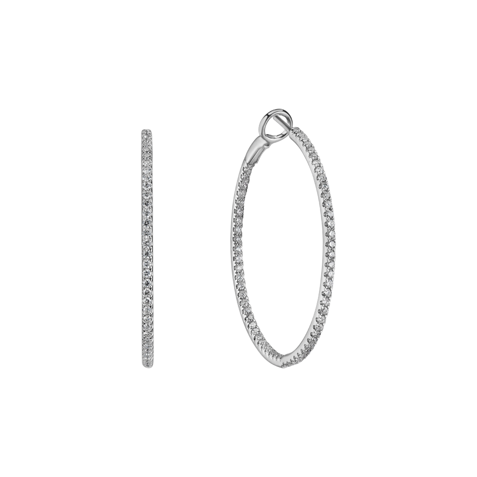 Diamond earrings Mean Blizzard