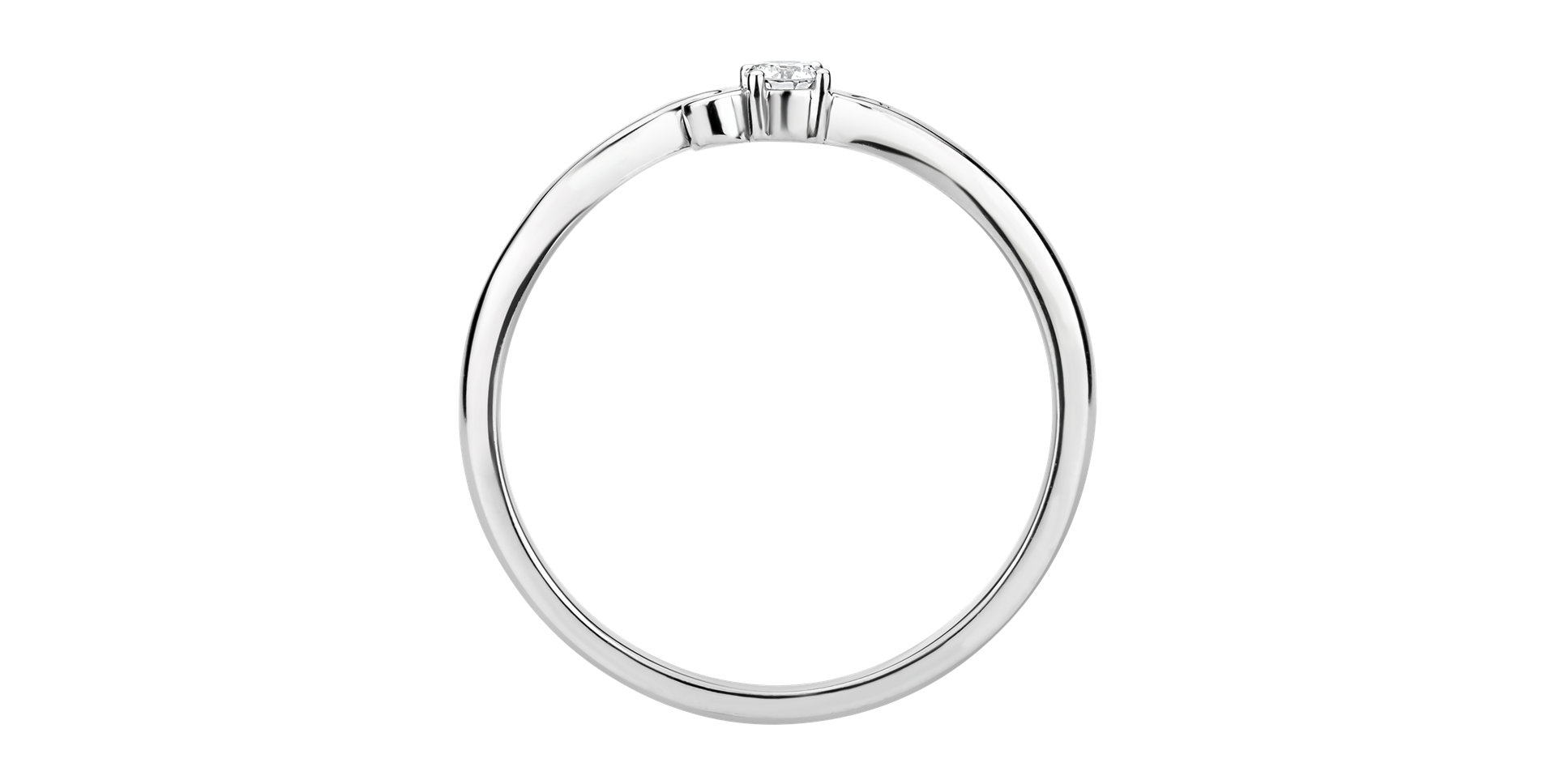 Diamond ring Baroque Love