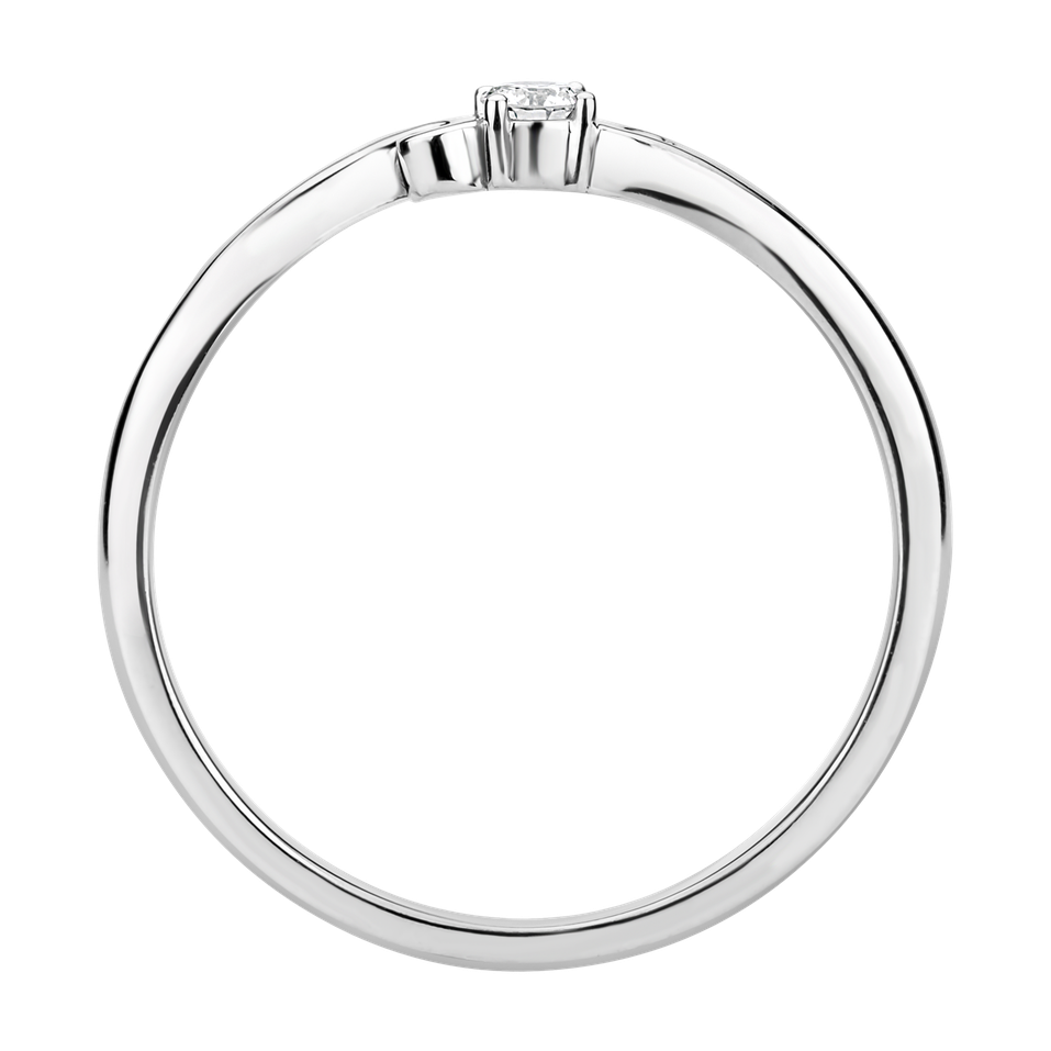 Diamond ring Baroque Love